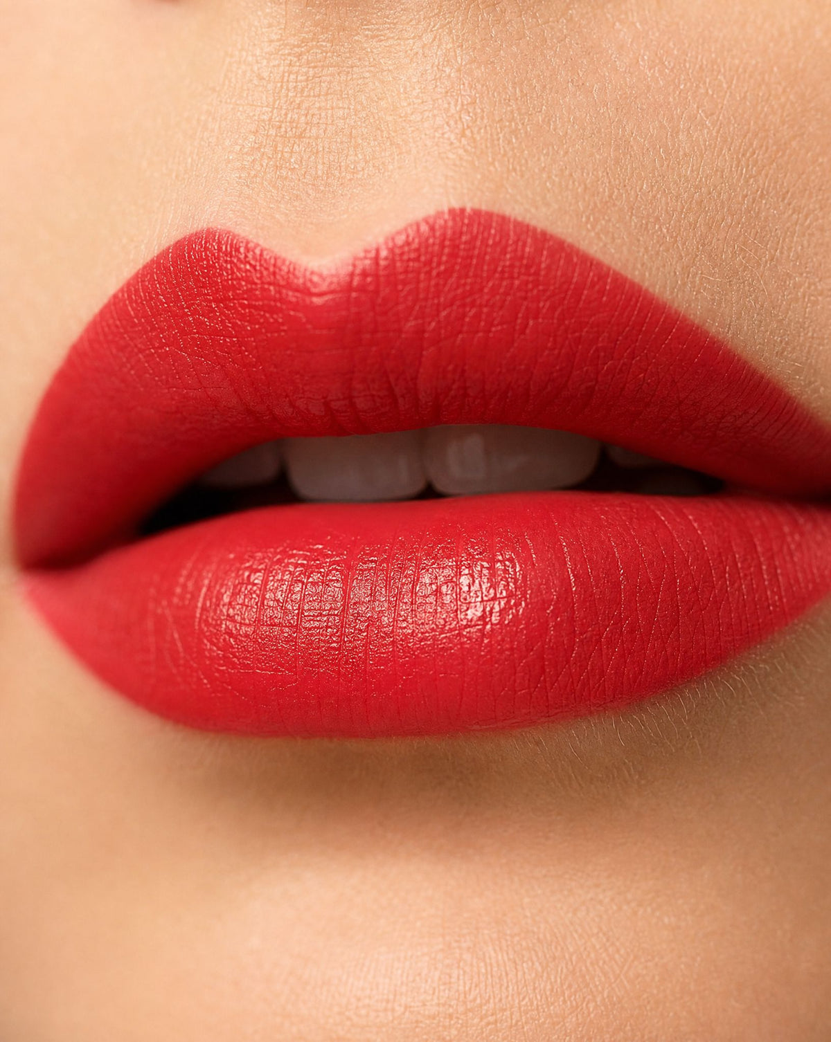Satin Lipstick in Fire Cracker Red